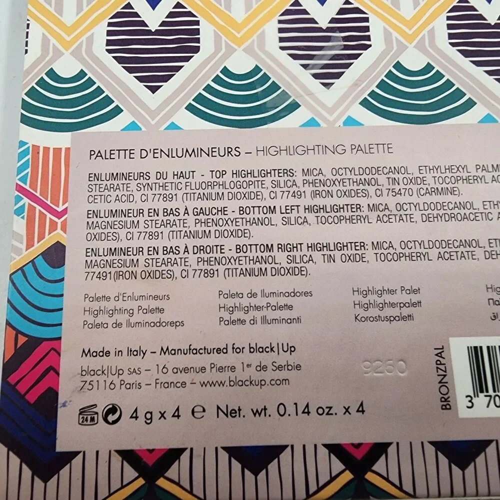 Black-Up Universal Highlighting Palette 0.14 oz x 4 - Bronzpal Assorted~ - Picture 6 of 13